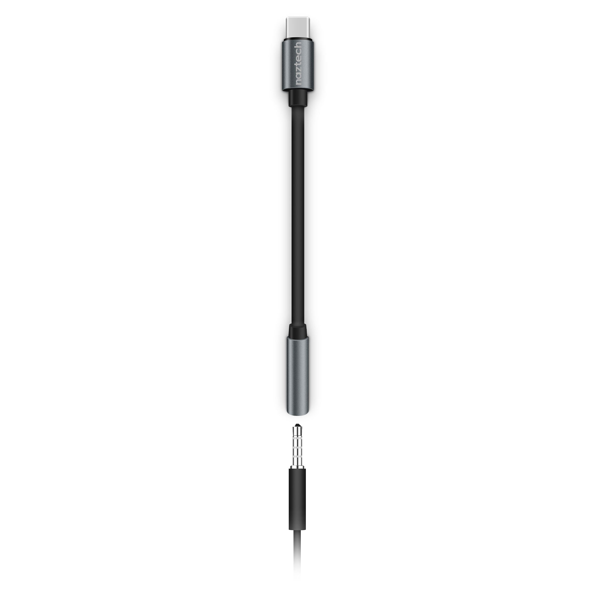 Naztech USB-C to 3.5mm Audio Adapter with Plug and Play Convenience Jupiter Gear Home
