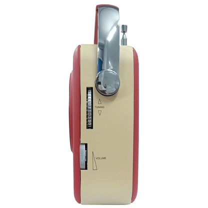 Supersonic Multi-Function Bluetooth Retro Speaker with Rechargeable Battery Jupiter Gear Home