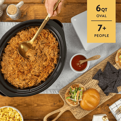 Crockpot 6-Quart My Time Digital Programmable Slow Cooker and Food Warmer Jupiter Gear Home