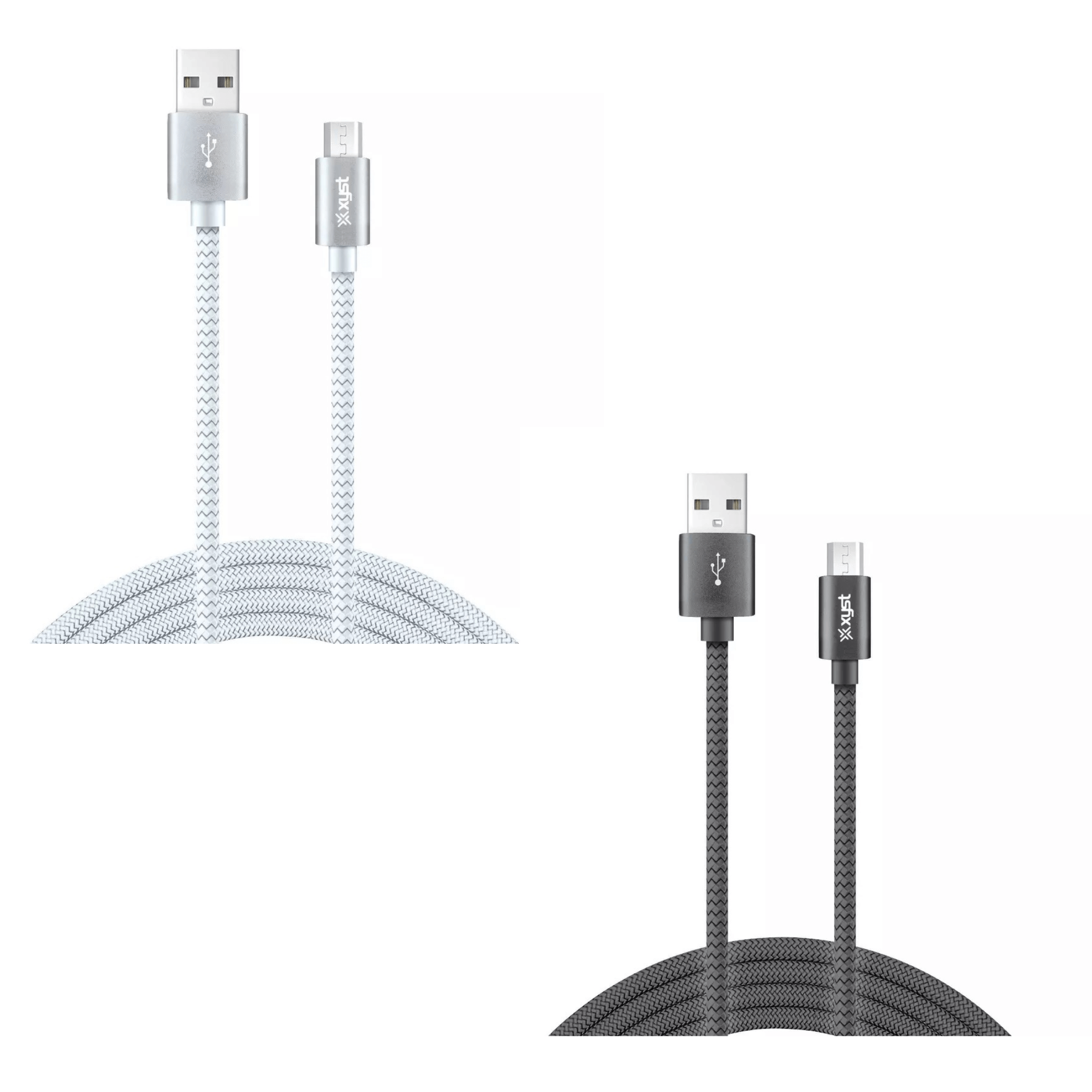 Xyst Charge and Sync USB to Micro USB Braided Cable 10Ft Jupiter Gear Home