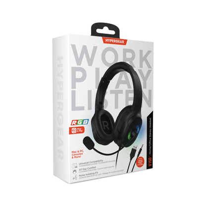 HyperGear V150 Home/Office Stereo Headset Jupiter Gear Home