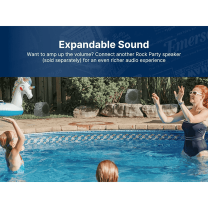 Emerson Rock Party Solar Bluetooth Speaker Jupiter Gear Home