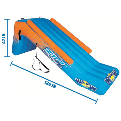 WOW Watersports Inflatable Pontoon Zip Slide for Boats Jupiter Gear Home