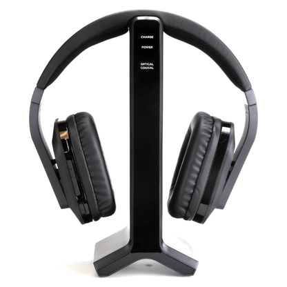 Emerson 2.4G Wireless TV Headset with High-Definition Audio and Charging Stand Jupiter Gear Home