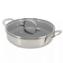 Better Chef 10-Inch 3-Ply Stainless Steel Nonstick Deep Fry Pan with Lid Jupiter Gear Home