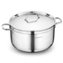 Korkmaz Alfa 6.8L Stainless Steel Casserole Dish with Lid Jupiter Gear Home