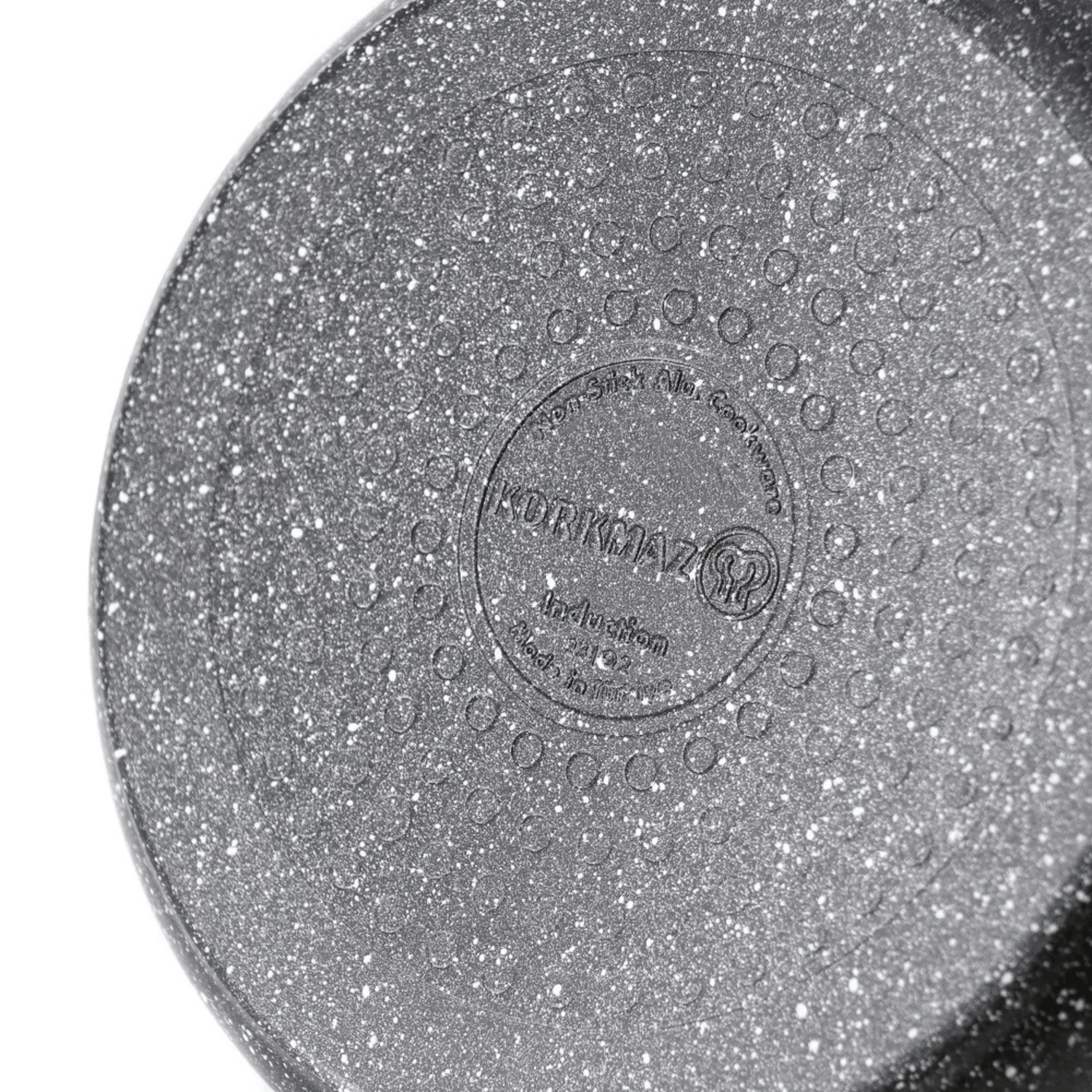 Korkmaz Ornella 2 Piece 2L Aluminum Non Stick Saucepan with Lid Jupiter Gear Home