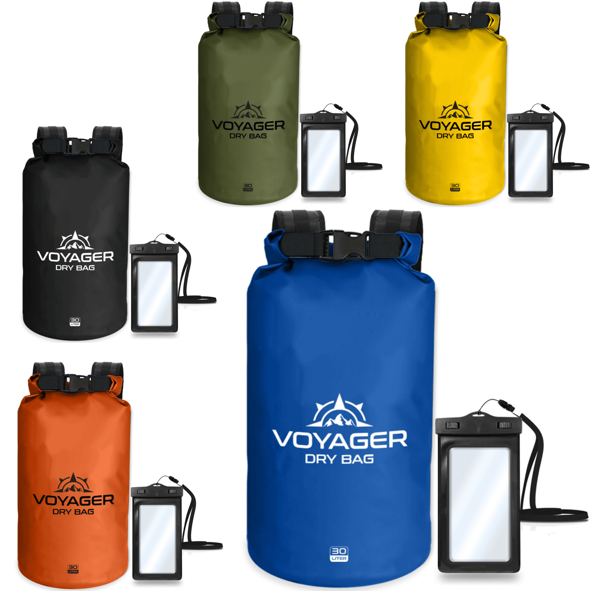 EcoGear FX Voyager Waterproof 30L Dry Bag Jupiter Gear Home