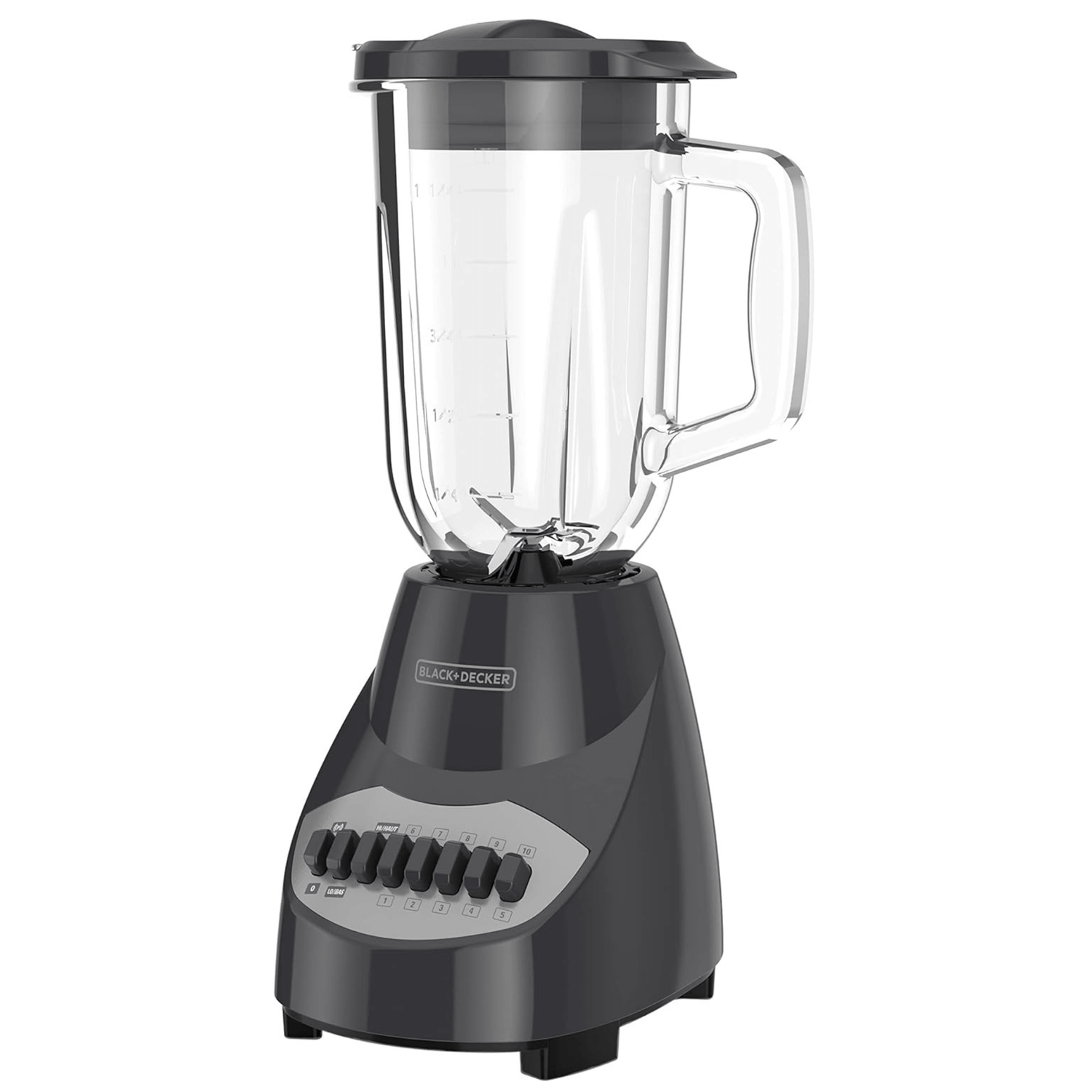 Black &amp; Decker 10-Speed 700W 4-Blade Countertop Glass Jar Blender Jupiter Gear Home