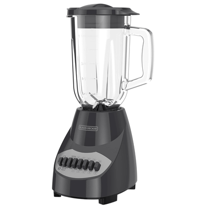 Black &amp; Decker 10-Speed 700W 4-Blade Countertop Glass Jar Blender Jupiter Gear Home