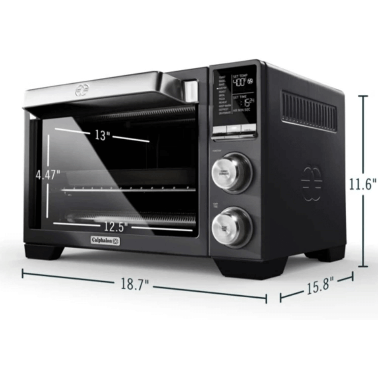 Calphalon Quartz Heat Countertop X-Large Stainless Steel Toaster Oven- REFURBISHED Jupiter Gear Home