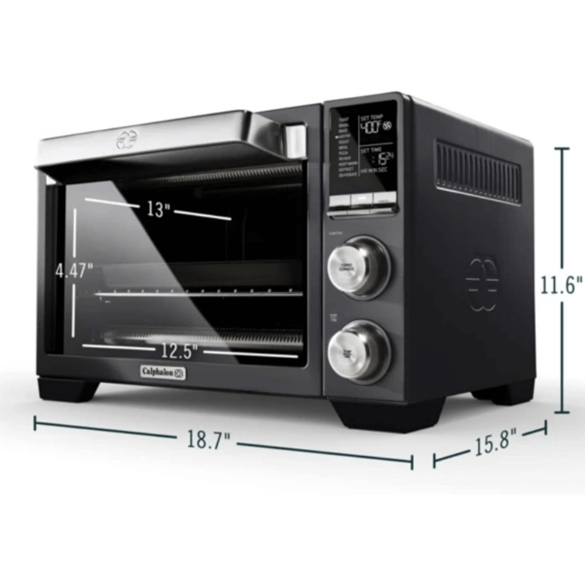 Calphalon Quartz Heat Countertop X-Large Stainless Steel Toaster Oven- REFURBISHED Jupiter Gear Home
