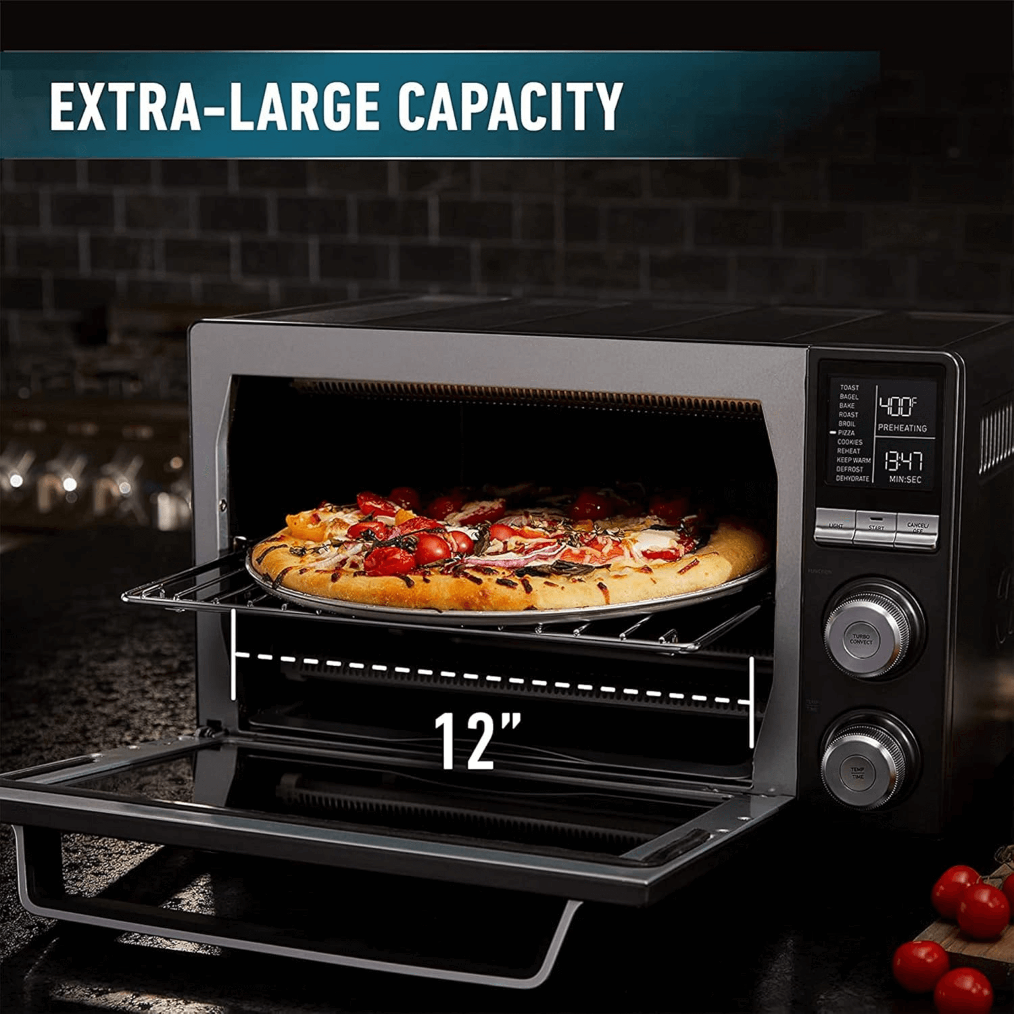 Calphalon Quartz Heat Countertop X-Large Stainless Steel Toaster Oven- REFURBISHED Jupiter Gear Home