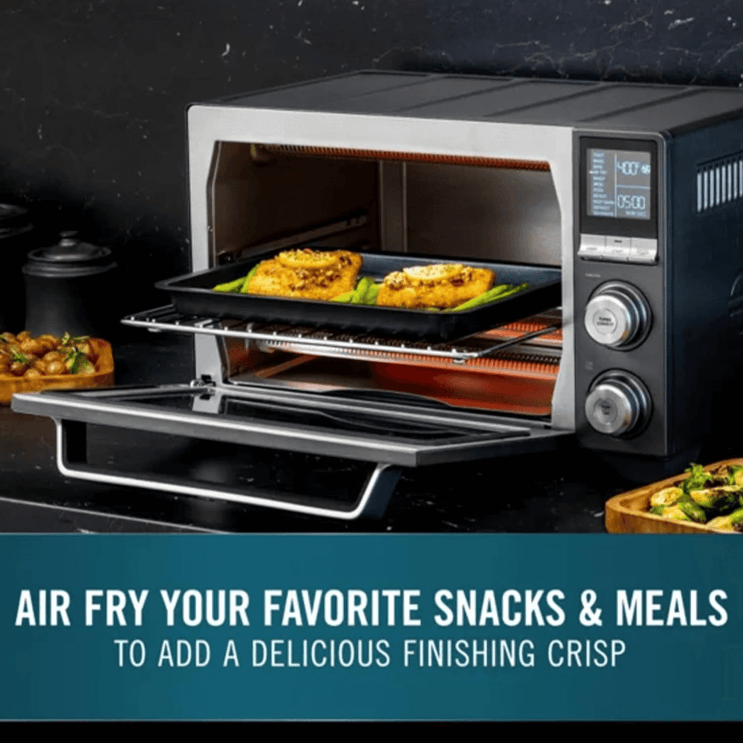 Calphalon Quartz Heat Countertop X-Large Stainless Steel Toaster Oven- REFURBISHED Jupiter Gear Home