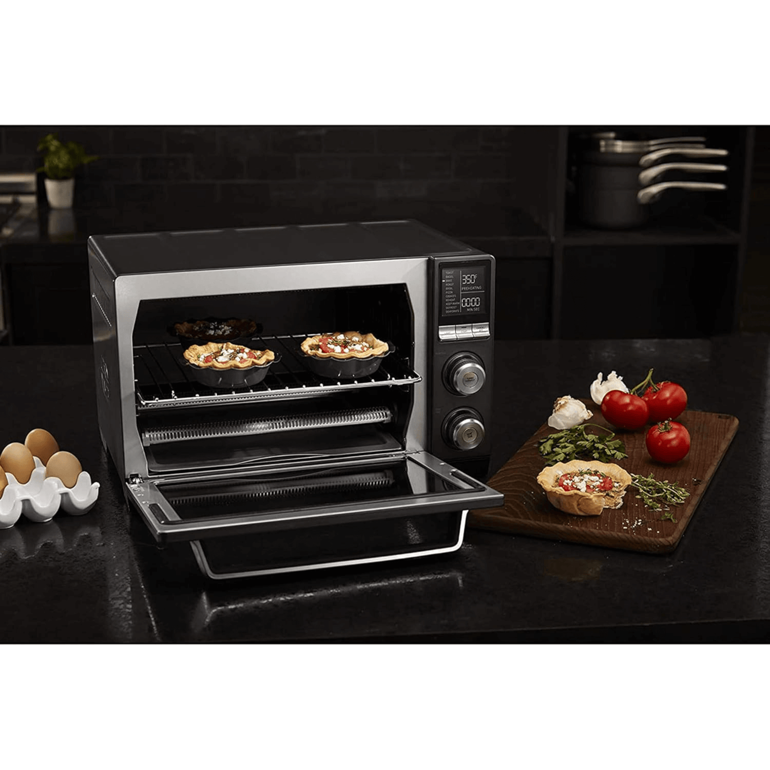 Calphalon Quartz Heat Countertop X-Large Stainless Steel Toaster Oven- REFURBISHED Jupiter Gear Home