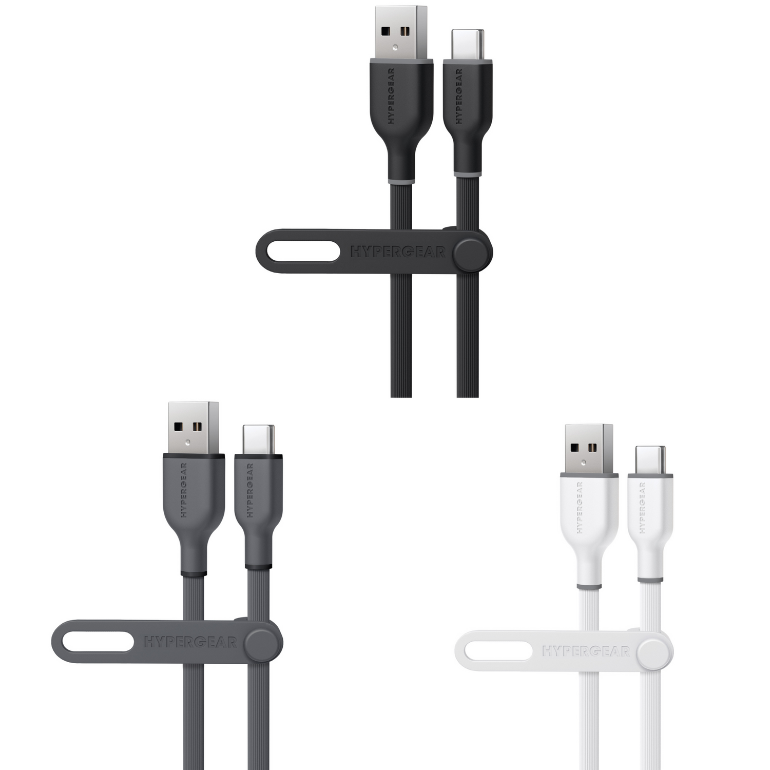 HyperGear Flexi PRO USB to USB-C Cable 4ft Jupiter Gear Home