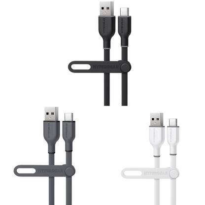 HyperGear Flexi PRO USB to USB-C Cable 4ft Jupiter Gear Home