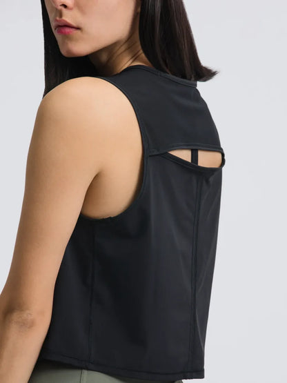 JupiterGear Round-Neck Cropped Tank Jupiter Gear Home