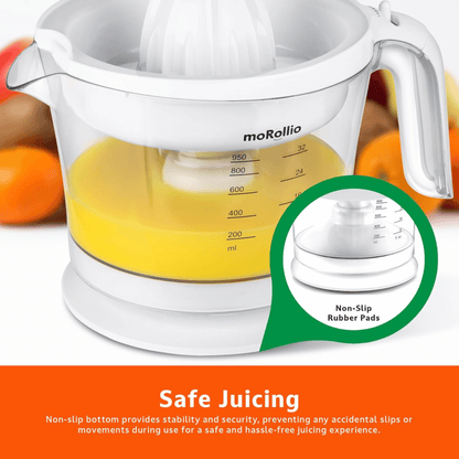 moRollio Compact 32oz Electric Citrus Juicer Jupiter Gear Home