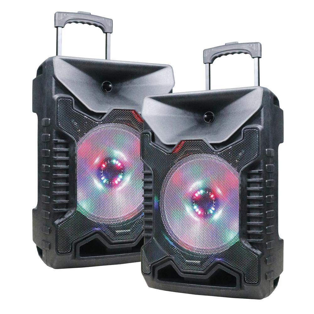 Supersonic Dual 12" Speakers With True Wireless Technology (IQ-1212DJTWS) Jupiter Gear Home