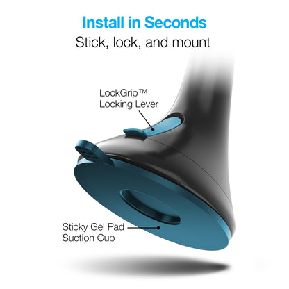Naztech MagBuddy Elite Windshield Mount with Quick &amp; Easy Installation Jupiter Gear Home