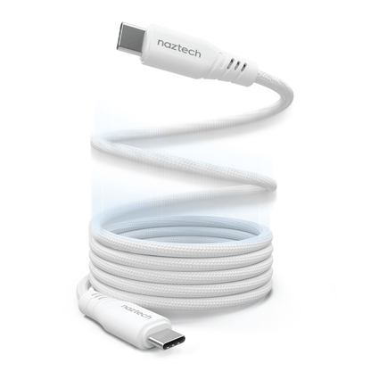 Naztech REcoil USB-C to USB-C Magnetic Cable 6ft Jupiter Gear Home