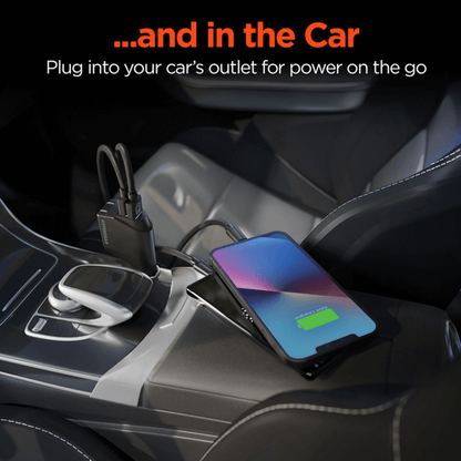 HyperGear Hybrid 2.1A Dual USB Car/Wall Charger Jupiter Gear Home