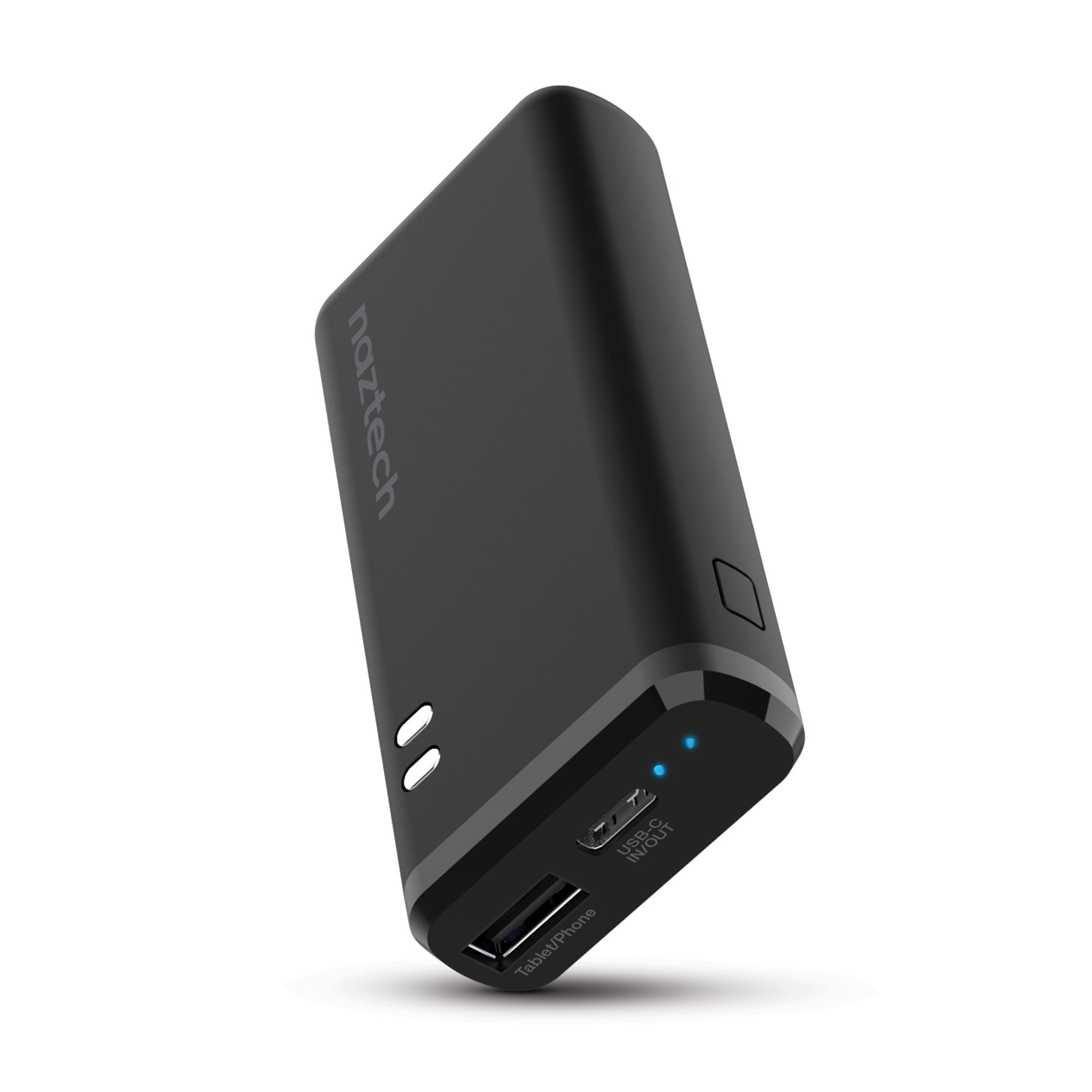 Naztech 4000mAh USB-C + USB Power Bank with 13 Hours Battery Life Jupiter Gear Home