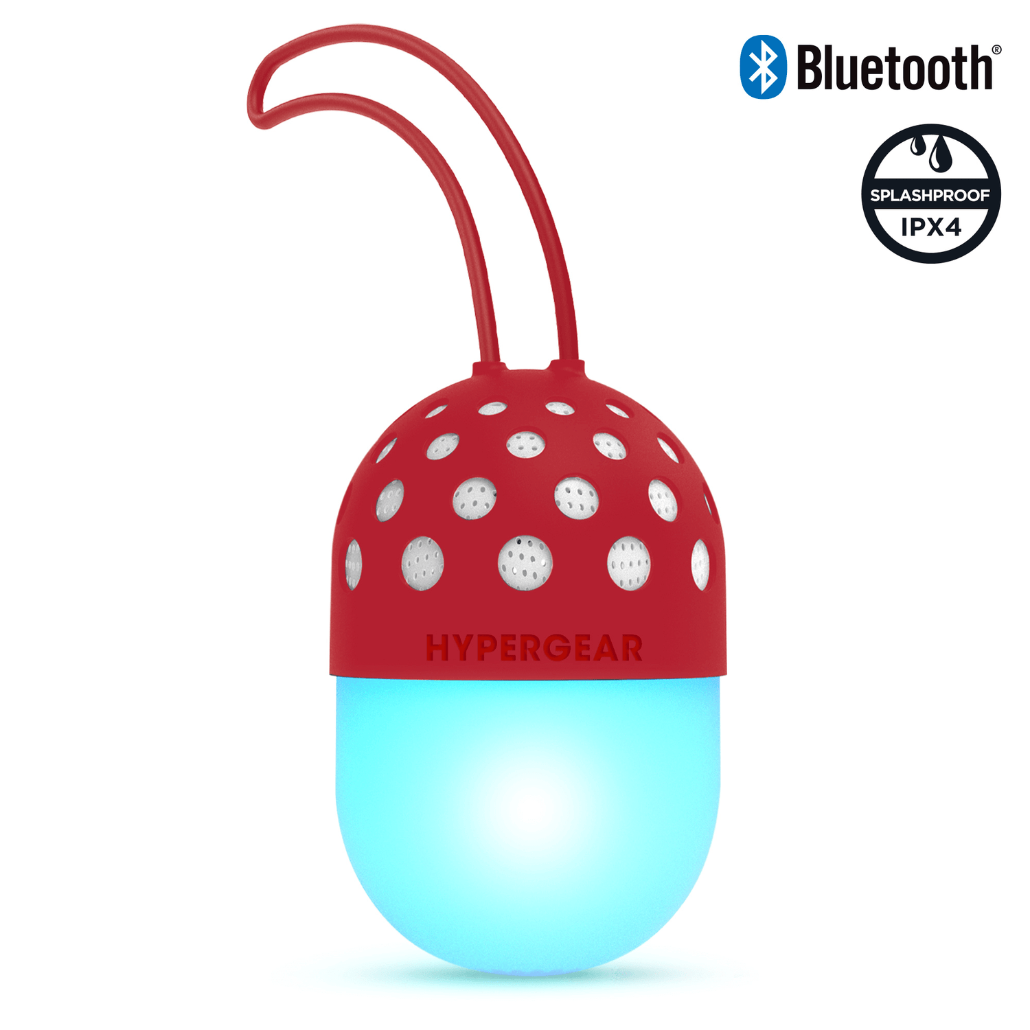 HyperGear Go-Glo Light-Up LED Wireless Speaker Jupiter Gear Home