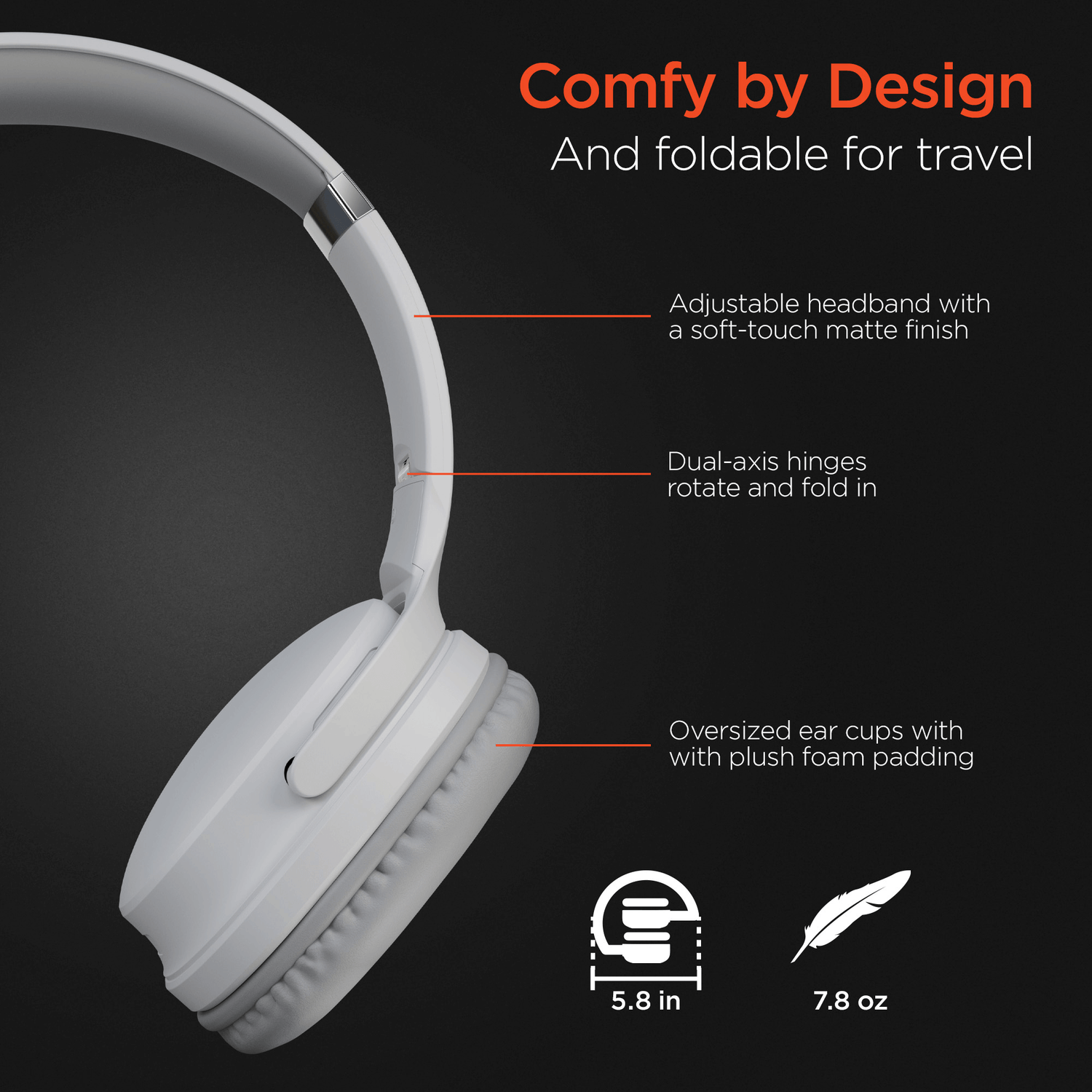HyperGear Flip 2-in-1 Headphones Plus Speaker Jupiter Gear Home
