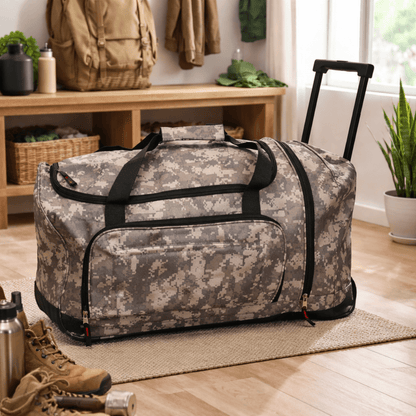 WSK Tactical Survival Bag with Wheels for Emergency Gear Jupiter Gear Home