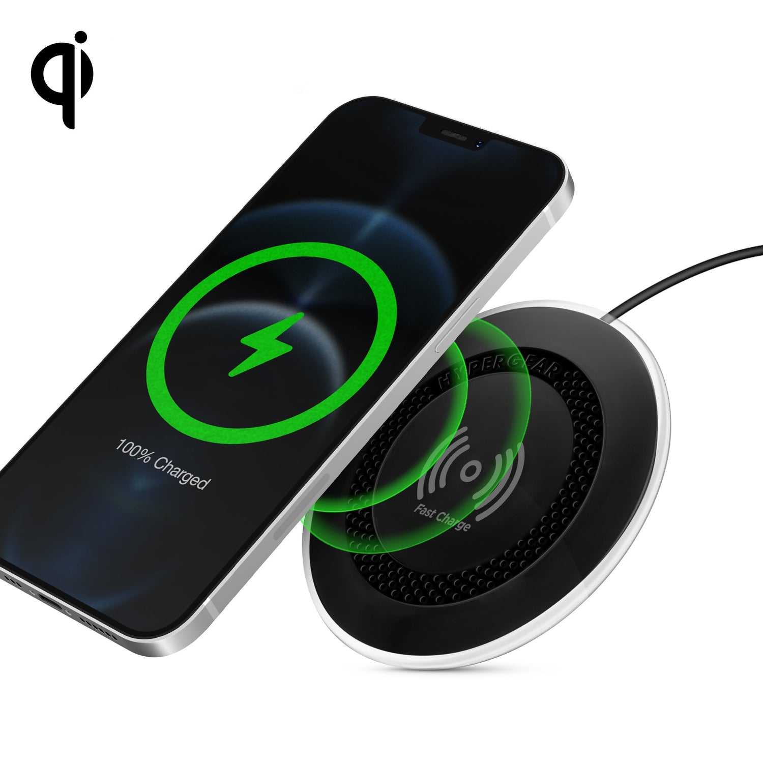 HyperGear ChargePad Pro 15W Wireless Fast Charger Jupiter Gear Home