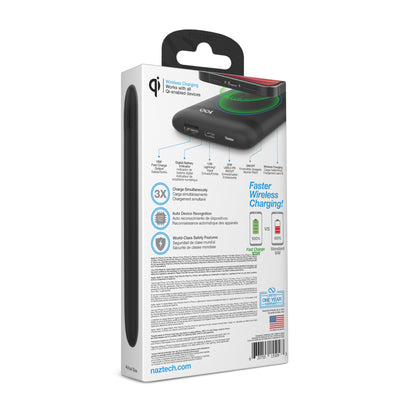 Naztech PowerBolt PD Wireless Power Bank with MFI Input Jupiter Gear Home