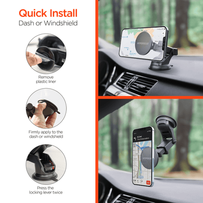 HyperGear MagGrip MagSafe Phone Mount Kit Jupiter Gear Home