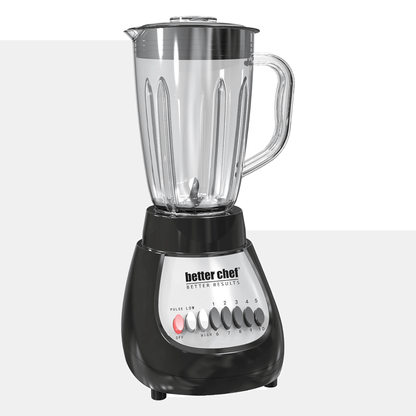 Better Chef Classic 10-Speed 5-Cup Glass Jar Blender Jupiter Gear Home