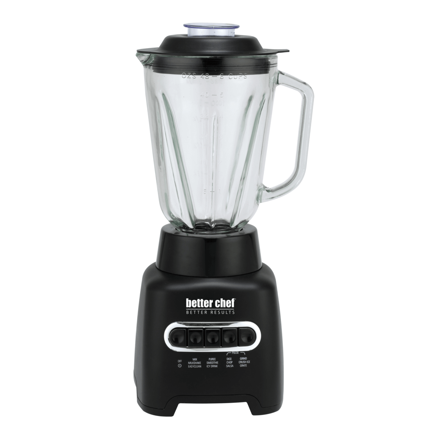 Better Chef 500-Watt Glass Jar Blender Jupiter Gear Home
