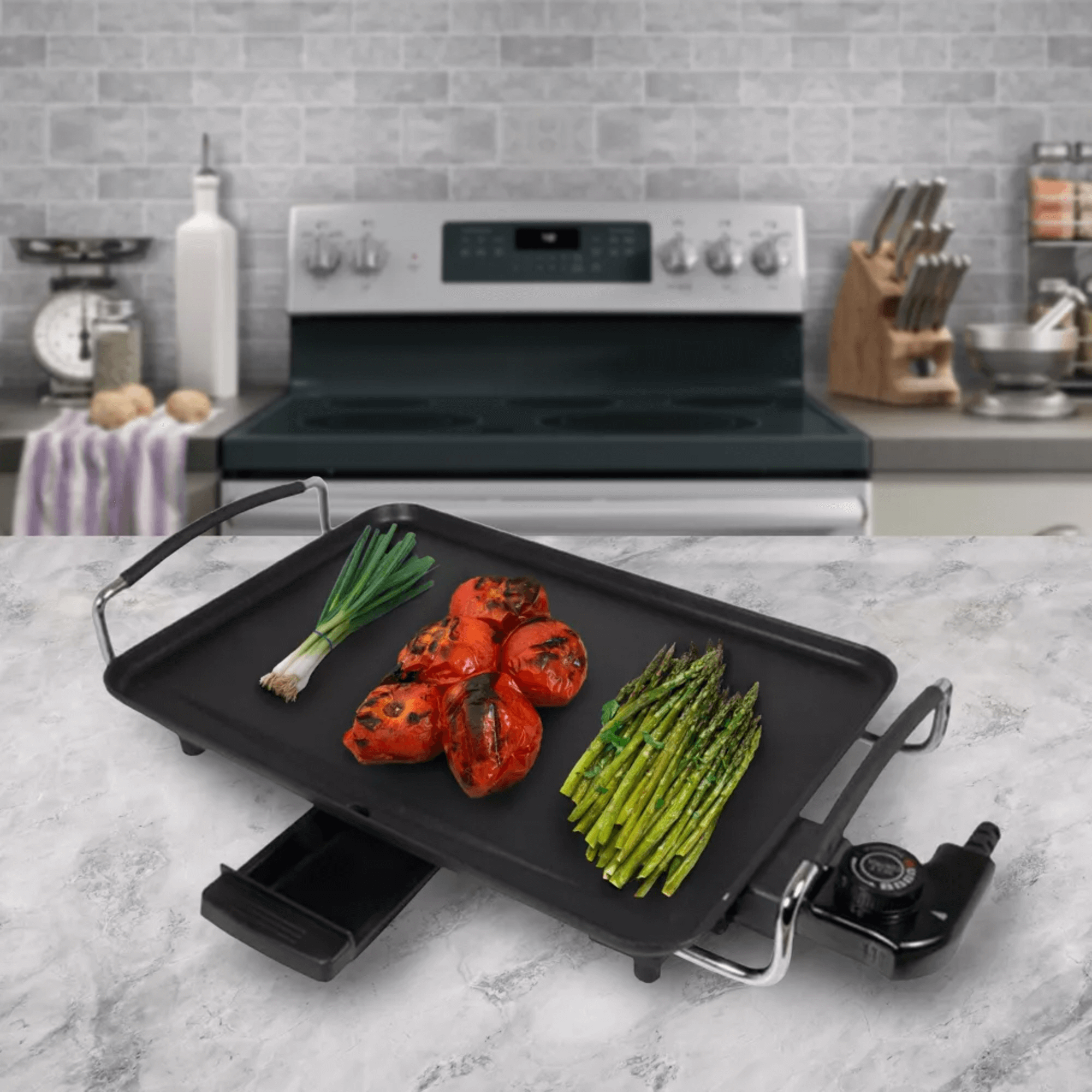 Better Chef Variable Temp Non-Stick Electric Griddle Jupiter Gear Home