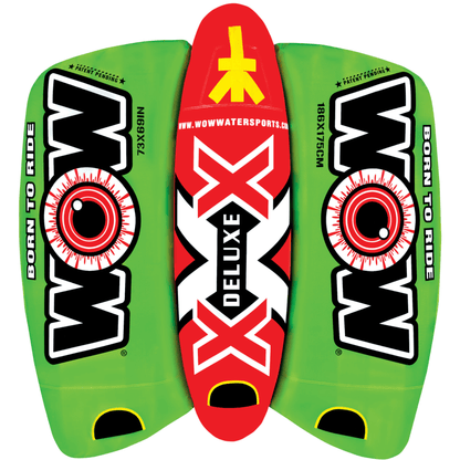 WOW Watersports Big Bazooka 4 Person Towable w Optional Steering Capability Jupiter Gear Home