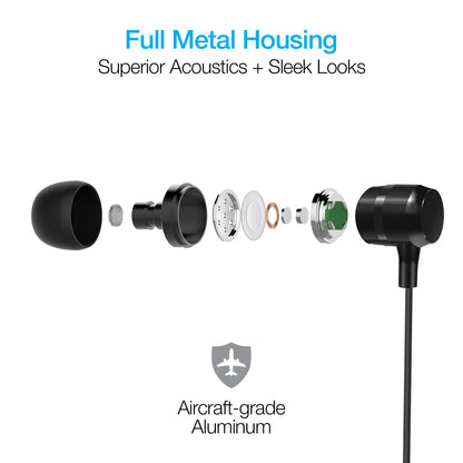 Naztech USB-C Metal Earphones Jupiter Gear Home