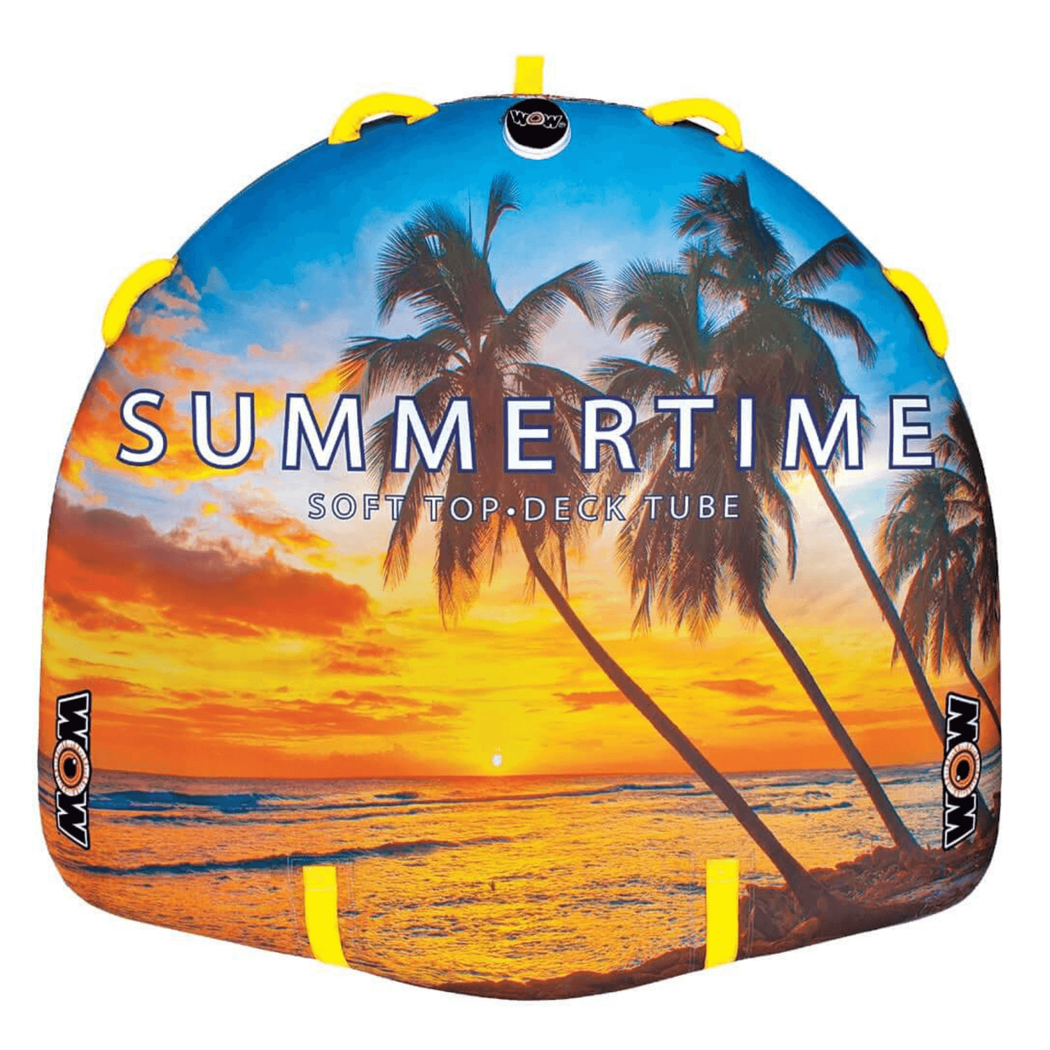 WOW Watersports Summertime 1 to 2 Person Towable with Ultra Soft Top Jupiter Gear Home