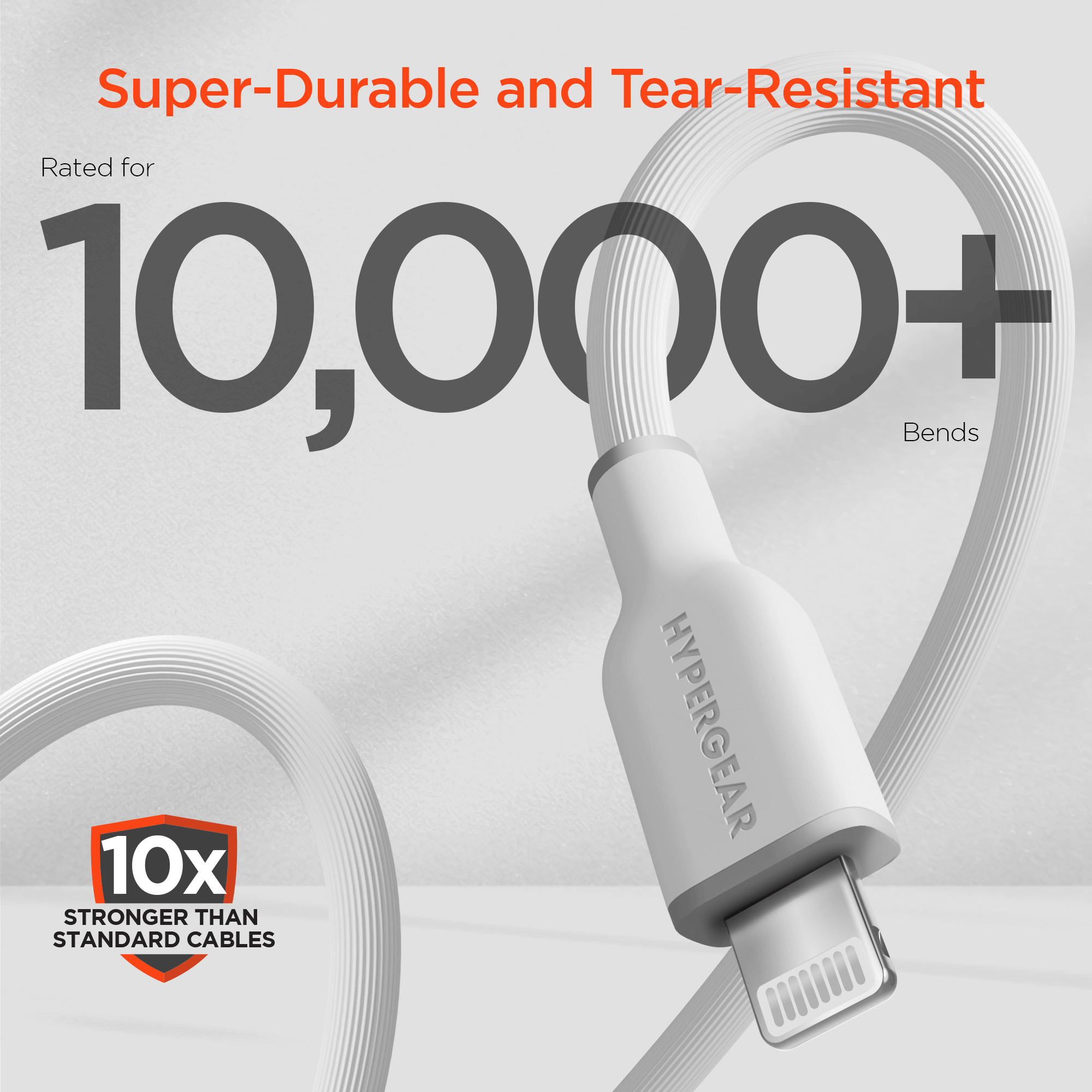 HyperGear Flexi PRO USB-C to Lightning Cable 6ft Jupiter Gear Home