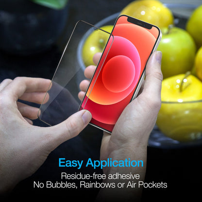 Naztech IntelliShield Tempered Glass Screen Protector with 3D Edge for the iPhone 12 Mini Jupiter Gear Home