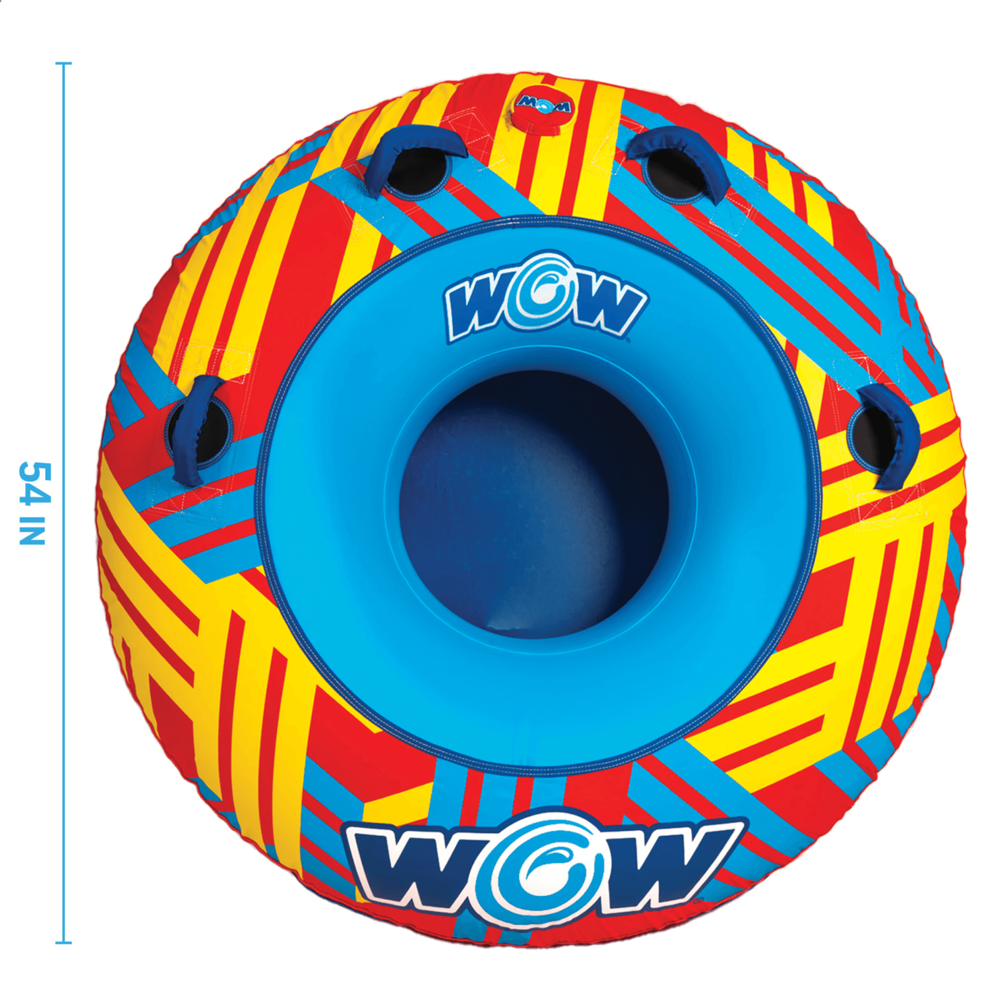 WOW Watersports Tracer Snow Tube Towable for Summer &amp; Winter Action Jupiter Gear Home