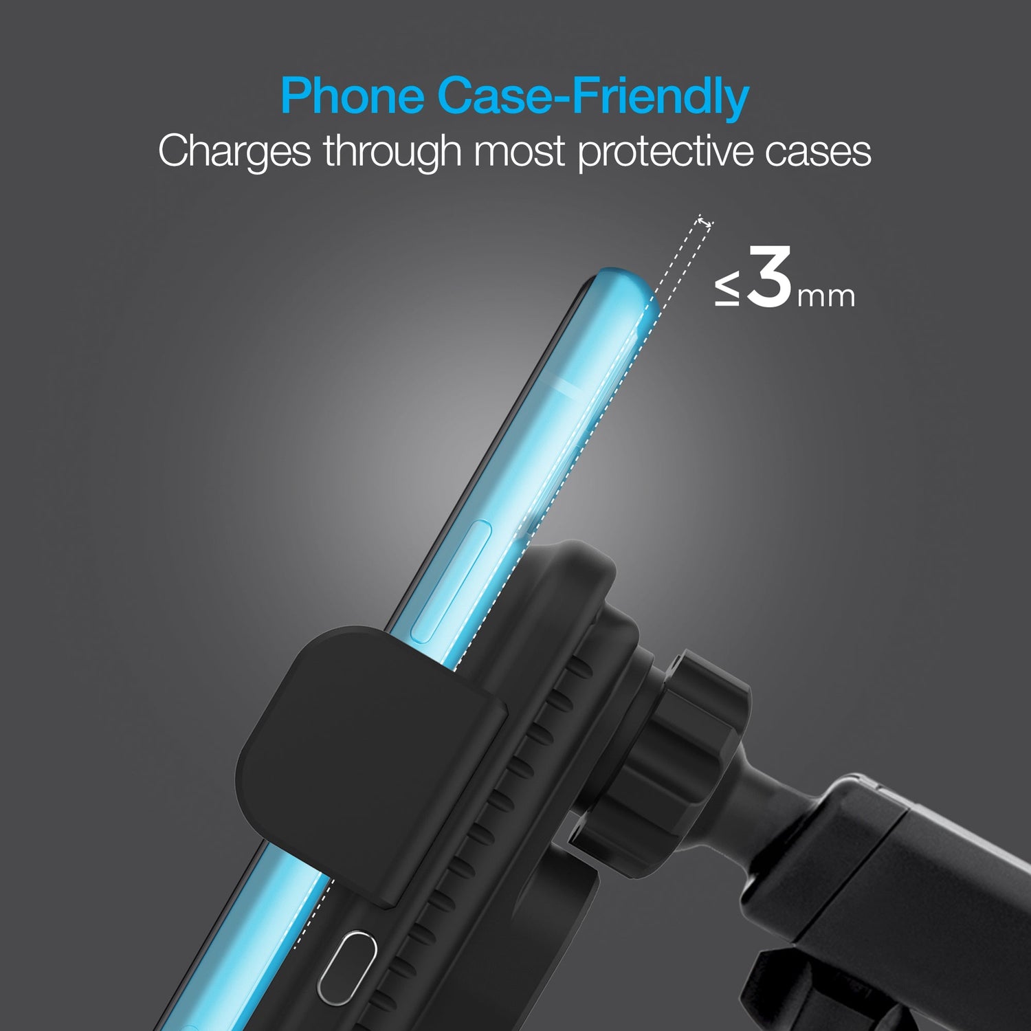 Naztech Smart Grip Wireless Charging Car Mount Jupiter Gear Home