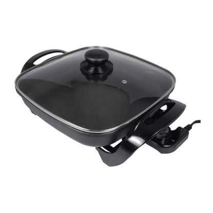 Better Chef 12" Non-Stick Electric Skillet with Glass Lid Jupiter Gear Home