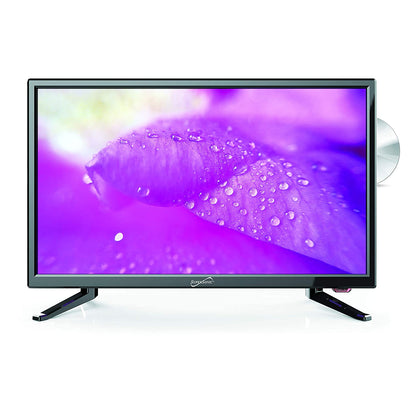 Supersonic 22" 12 Volt ACDC LED HDTV with DVD Player, USB, SD Card Reader and HDMI (SC-2212) Jupiter Gear Home