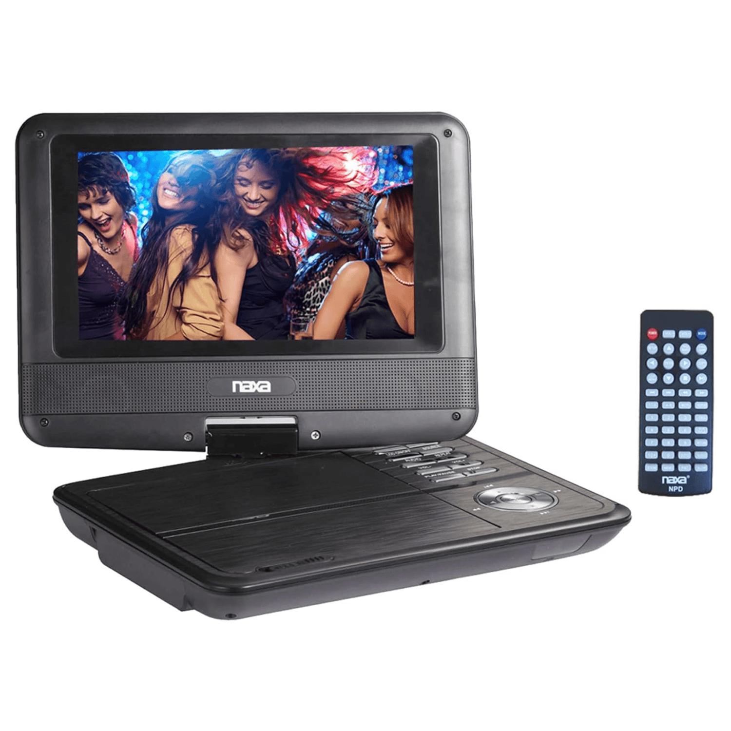 Naxa 7" TFT LCD Swivel Screen Portable DVD Player - Refurbished Jupiter Gear Home