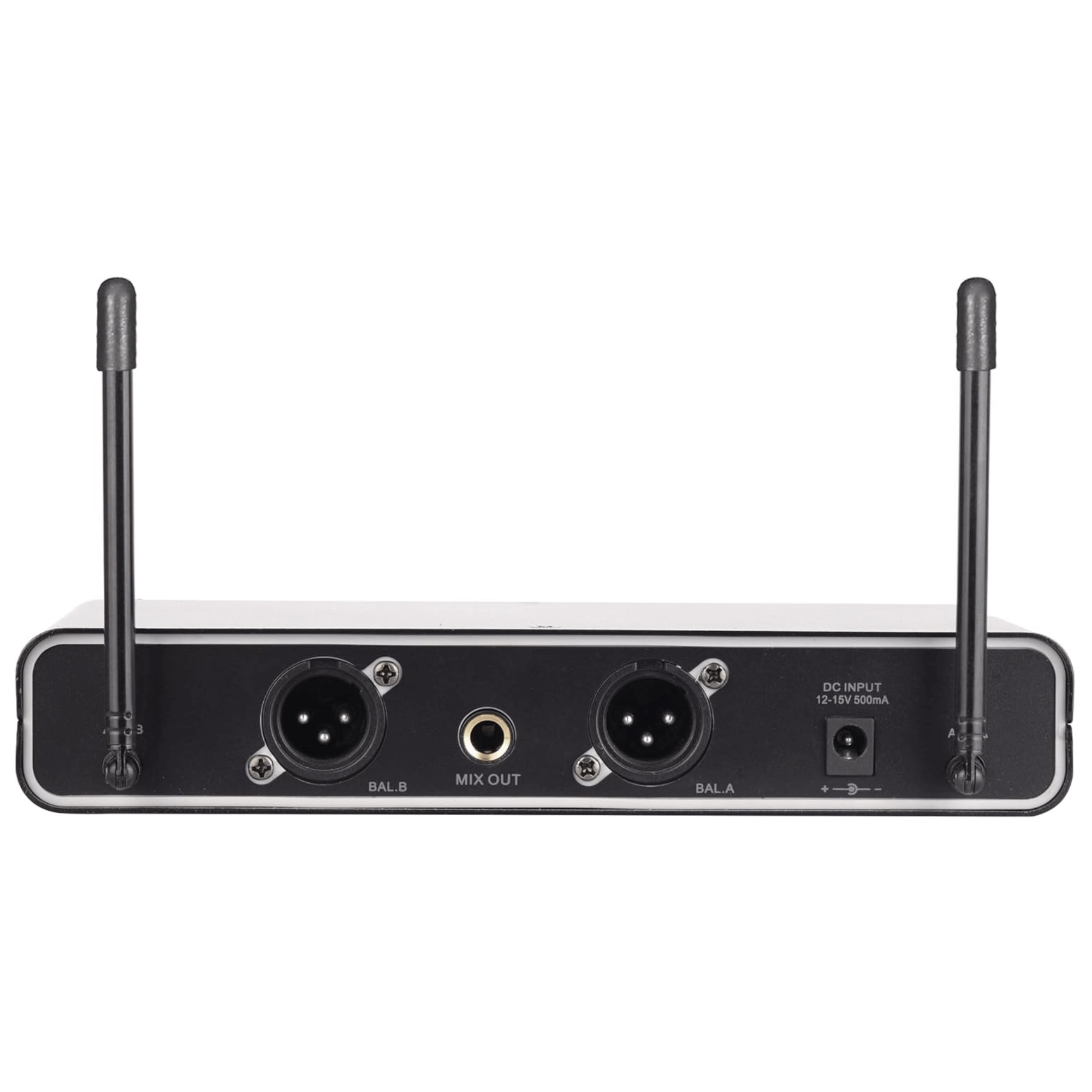 Supersonic UHF Dual Fixed Channel Professional Wireless Microphone Jupiter Gear Home