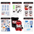 WSK 5-Person 72-Hour Emergency Survival Bucket Kit Jupiter Gear Home