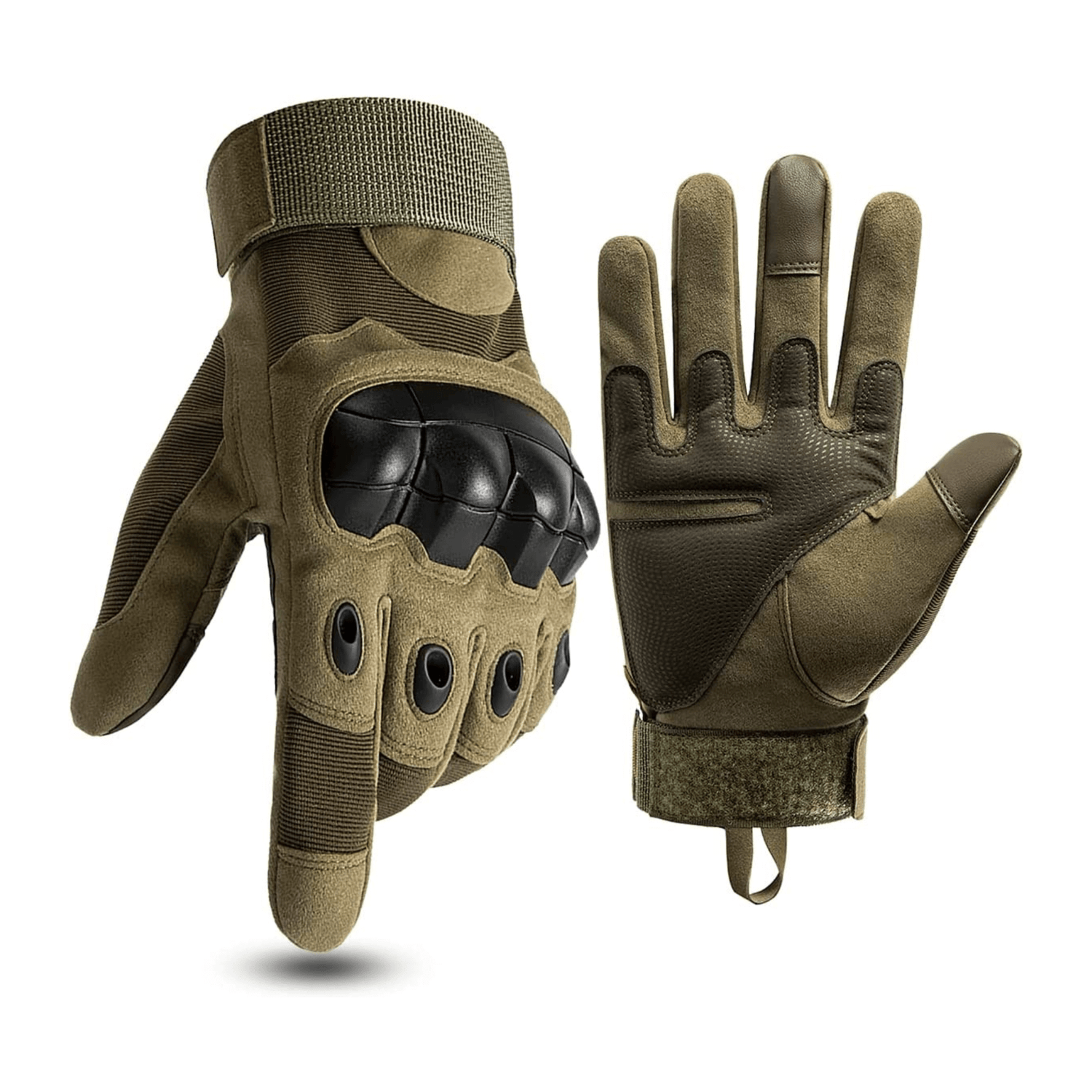 JupiterGear Tactical Military Airsoft Gloves for Outdoor Sports, Paintball, and Motorcycling with Touchscreen Fingertip Capability Jupiter Gear Home